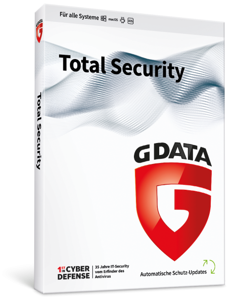 G DATA Total Security 2026 – 1 Gerät | 1 Jahr | Download | ESD-Lizenz