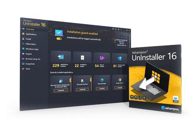 Ashampoo UnInstaller 16 – Programme gründlich deinstallieren | Windows 10 & 11