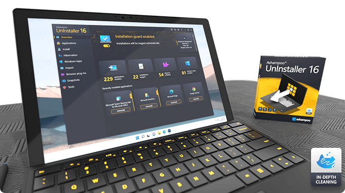 Ashampoo UnInstaller 16 – Programme gründlich deinstallieren | Windows 10 & 11 – Bild 2
